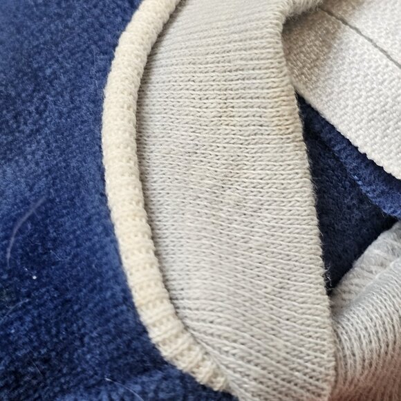 VTG Winnie The Pooh Terry Cloth One Piece Baby Romper Blue Size 3/6 Months - Picture 6 of 10